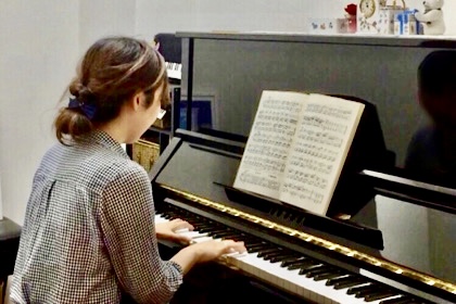福岡市南区「Chikaピアノ教室」大人コースのレッスンの写真